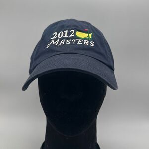 2012 The Masters Golf Championship Blue American Needle Baseball Hat Cap‎